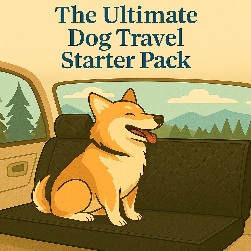 Dog Travel Starter Pack™ (PDF) – Expert Tips & Checklist